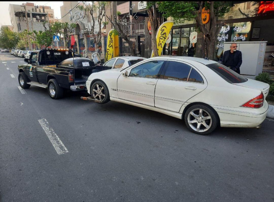 اعزام شبانه روزی یدک کش حمل خودرو در زنجان