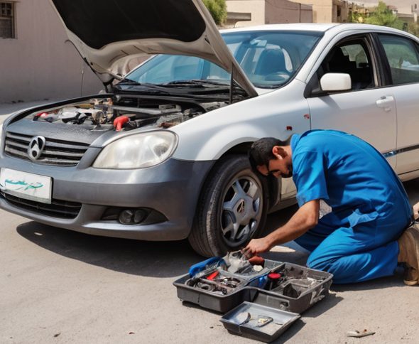 خدمات مکانیک تعمیر و تعویض باتری